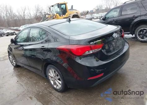 2014 Hyundai Elantra Se from USA, damaged, VIN 5NPDH4AE7EH474226